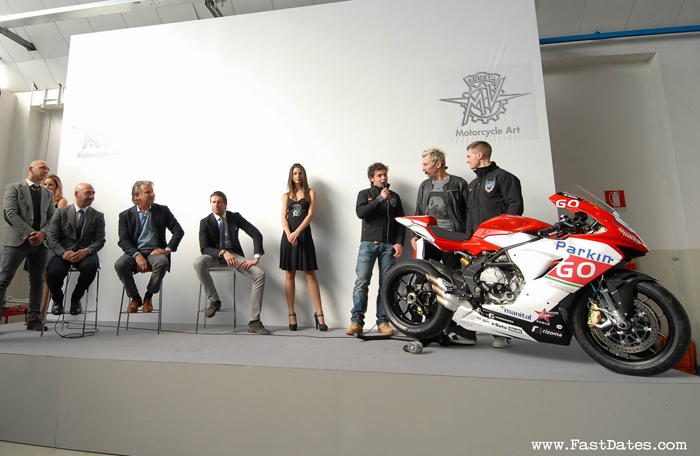 MV World Supersport 2013 Tea introduction photos