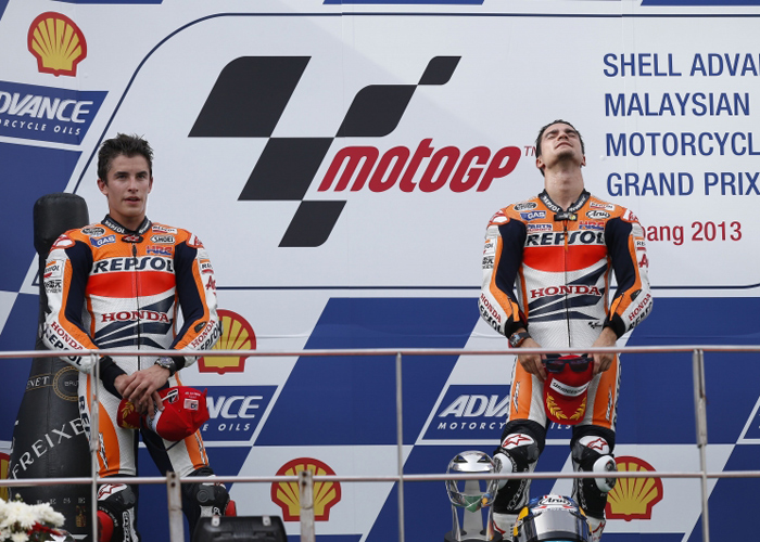 Sepang MotoGP Podium