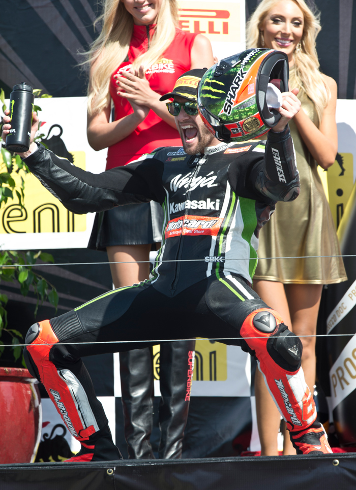 Tom Sykes laguna Podium