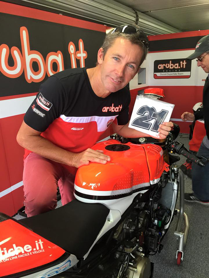 Troy Bayliss return Phillip Island 2015 photo picture Ducati