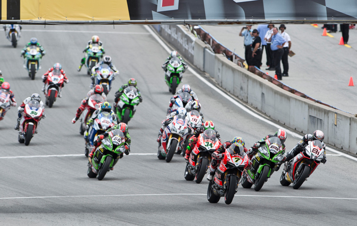 Laguna Seca race Start