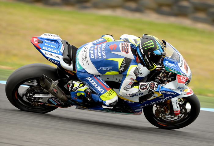Sam Lowes Suzuki Phillip Island SBK action photo
