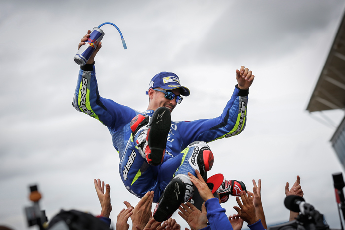 German MotoGP podium 2016