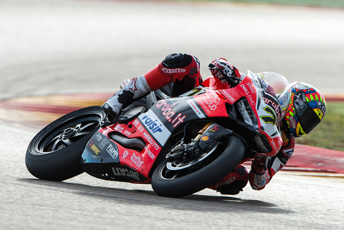 Chaz Davies actio photo SBK World Superbike Aragon Fastdates.com Calendar