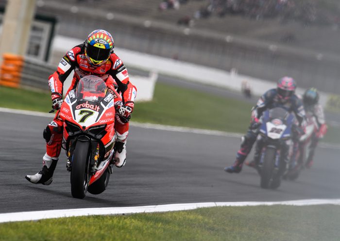 Chaz Davies Magny-Cours race action photo