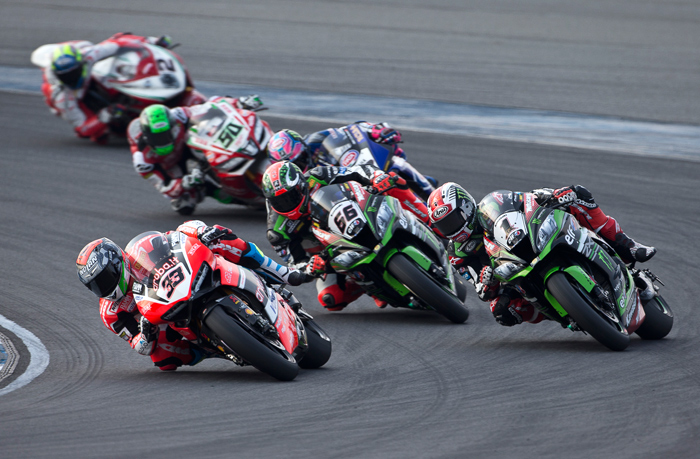 World Superbike Thailand race action