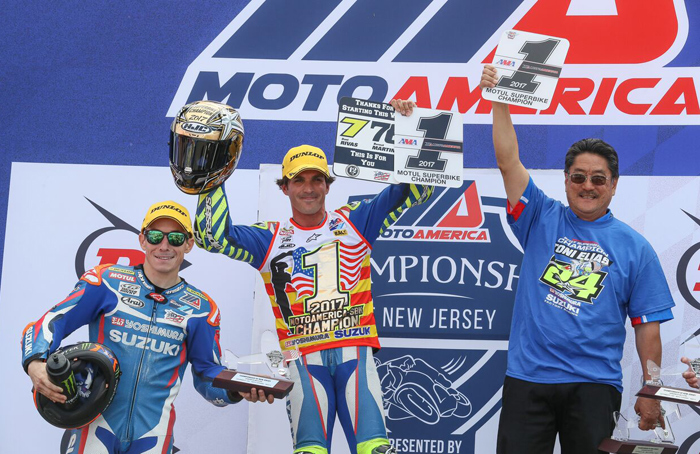 Tony Elias 2017 AMA MotoAmerica Superbike Champion photo