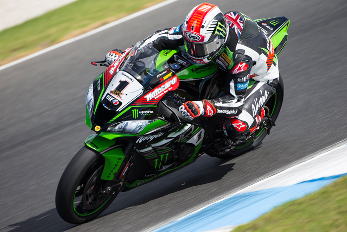 Chaz Davies Ducati testing