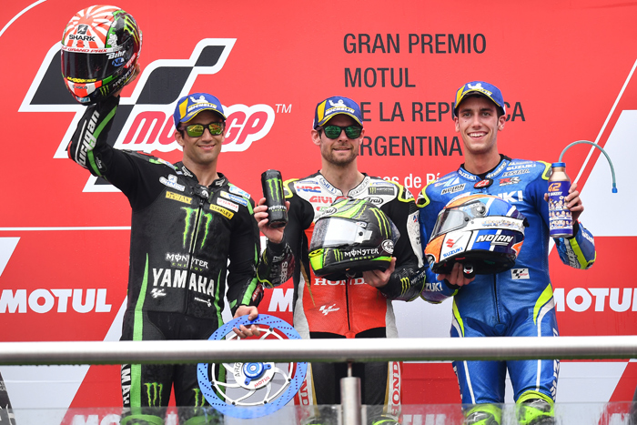 2018 Argentina MotoGP Podium photo