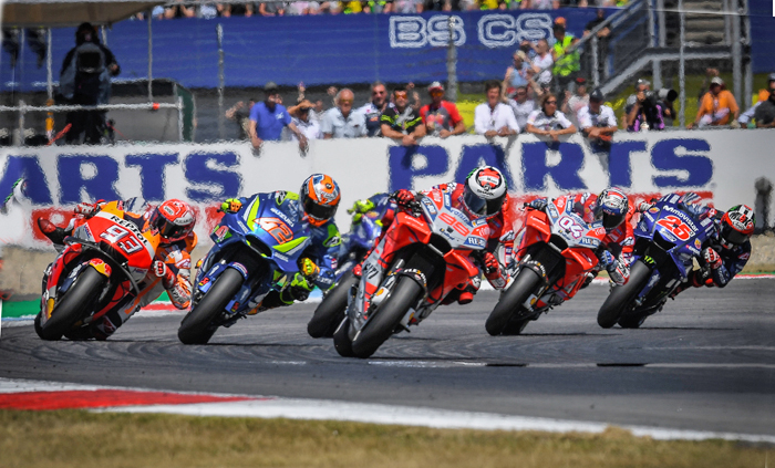 Catalunya 2018 MotoGP podium