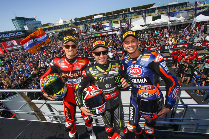 Jonthan Rea, Chaz Davies, Xavu Fores, Buriram Thailand SBK World Superbike podium, Fast Dates