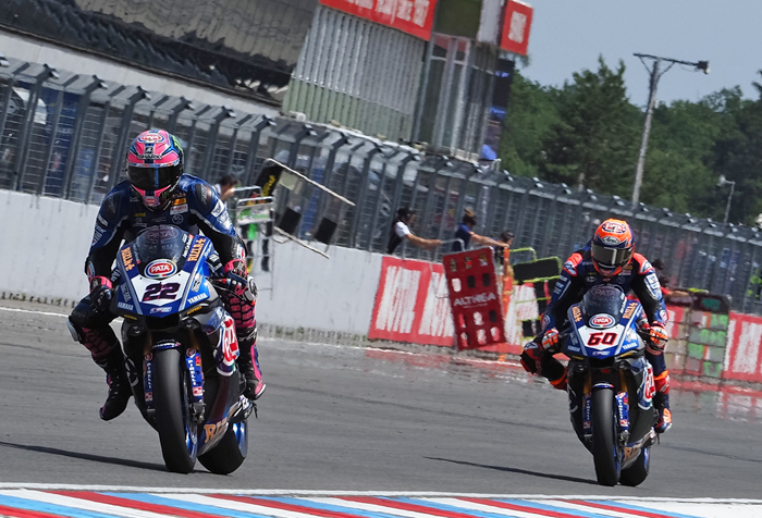 Alex Lowes, Michael Van der mark Brno, WSBK 2018