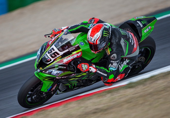 Tom Sykes action magny Cours