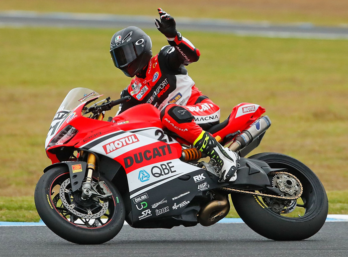 Troy Bayliss 2018 Australian Superbike Championship