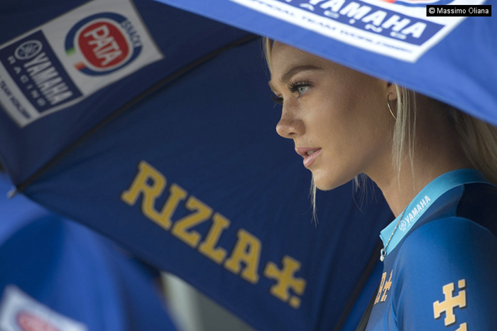 Nancy A, SBK Yamaha Umbrella Girl SBK