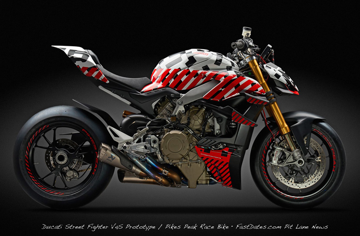 Ducati Streetfighter Prototype Pikes Peak
