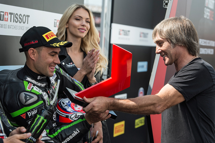 Haslem superpole podium