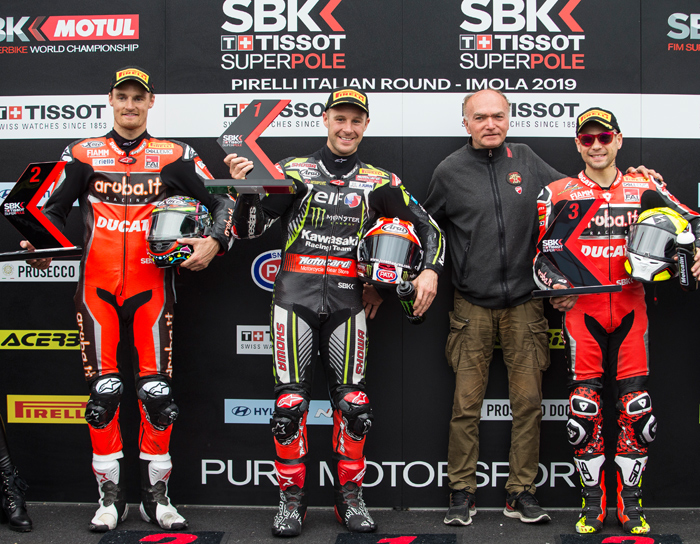Imola Superpole race 2019