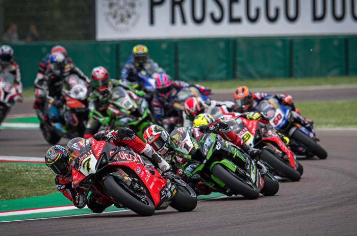 Imola WSBK race One 2019