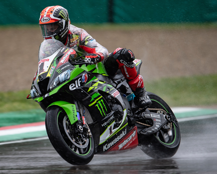 Jonthan rea rain Imola