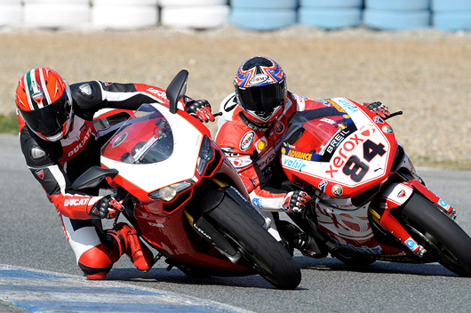 Ducati 1098R superbike photo test