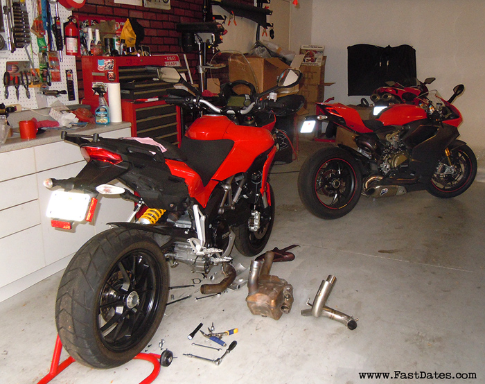 Multistrada 1200 MIVV exhaust