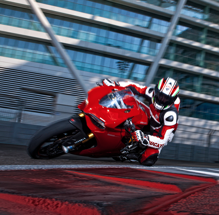 Ducati 1199S Panigale Track test photo