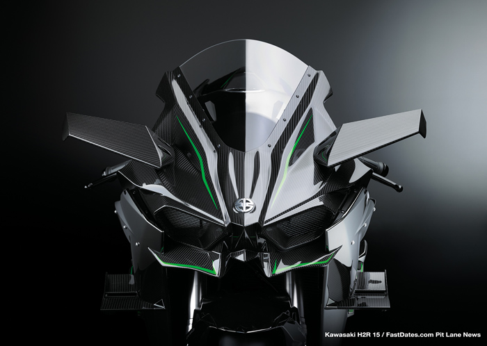Kawsaki H2R aerodynamics chassis bodywork photo