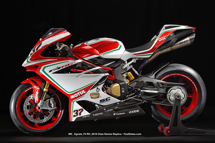 MV Agusta MV f4 Chaz Davies 2018 photo Picture