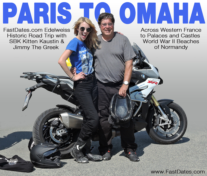 FastDates,com Edelweiss World Motorcycle Tours Paris to Omaha Beach motorcle tour