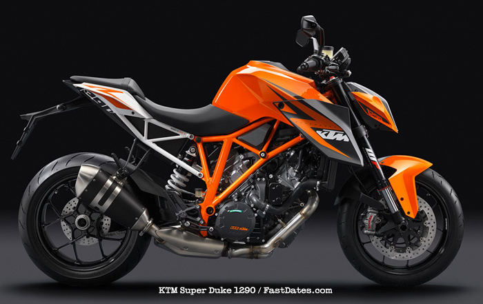 Super Duke 1290 naked KTM