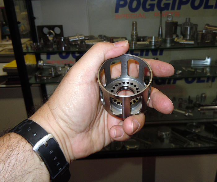 Ferrari Titanium clutch basket