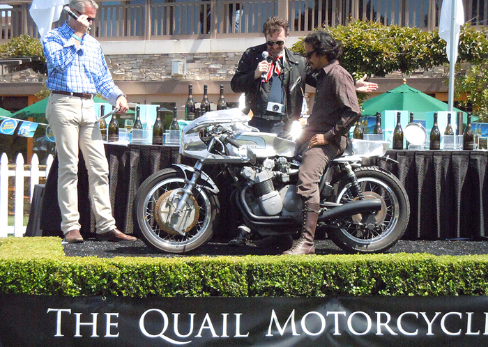 Shinya Kimura, Quail Motorccyle gathering 2012